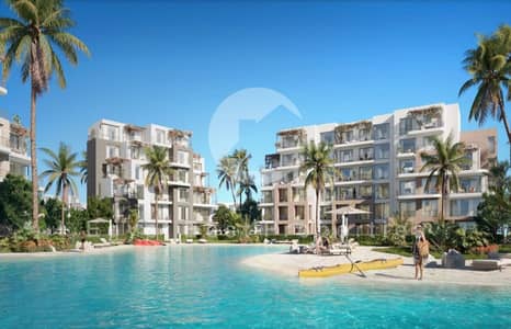 Lowest Priced 2 Bedroom Lagoon View Chalet in Seashore | 5% Down Payment & Up to 8 Years Installments
