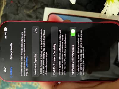 iphone 14 red 256g 91%