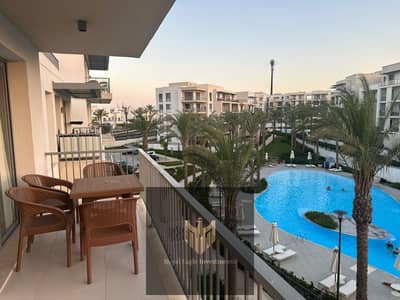 شاليه للايجار في مراسي بفرش مميز يطل علي اللاجون - الساحل الشمالي