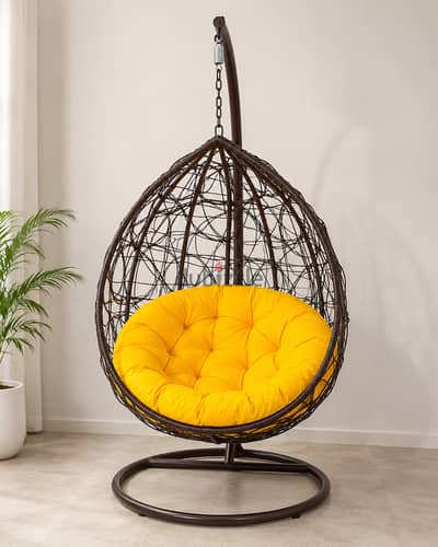 Beautiful Hanging Egg Chair / Bird Nest Swing with Stand