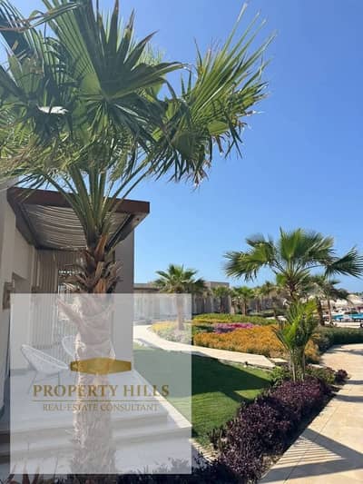Last cabin available for immediate occupancy directly on the sea with the highest rental yield in US dollars in Ras El Hekma.