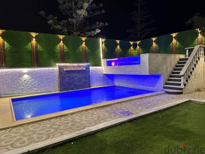 ڤيللا بالساحل الشمالي بحمام سباحه خاص و تري البحر قرية الشروق