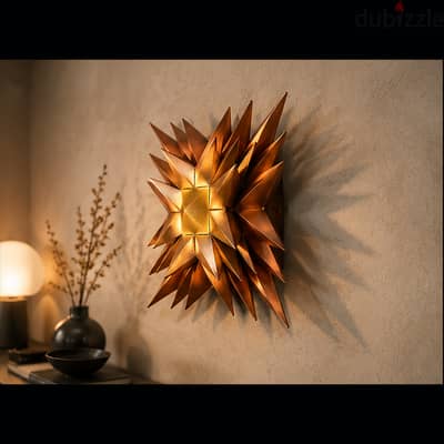 قطعة فنية هندسية فاخرة مميزة للديكور - Luxury Contemporary Wall Art