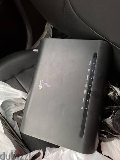 روتر وي الاسود vdsl