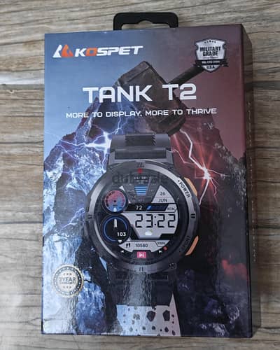 للبيع ساعة KOSPET TANK T2