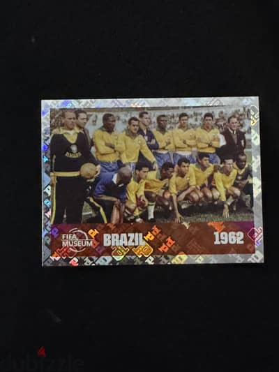 Brazil 1962 team panini world cup 2026 sticker