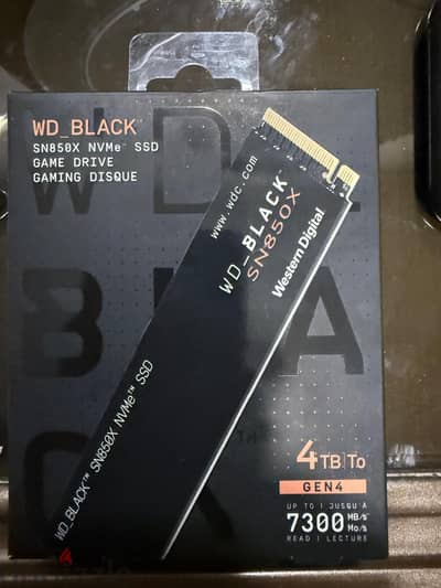 WD_BLACK SN850X NVMe SSD 4TB