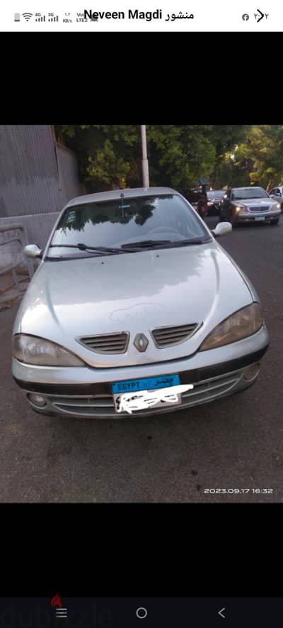 رينو ميجان 2001 للبيع فيصل