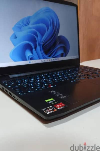 لاب توب Lenovo IdeaPad gaming 3 نسخه Ryzen 7 4800H كسر الزيرو
