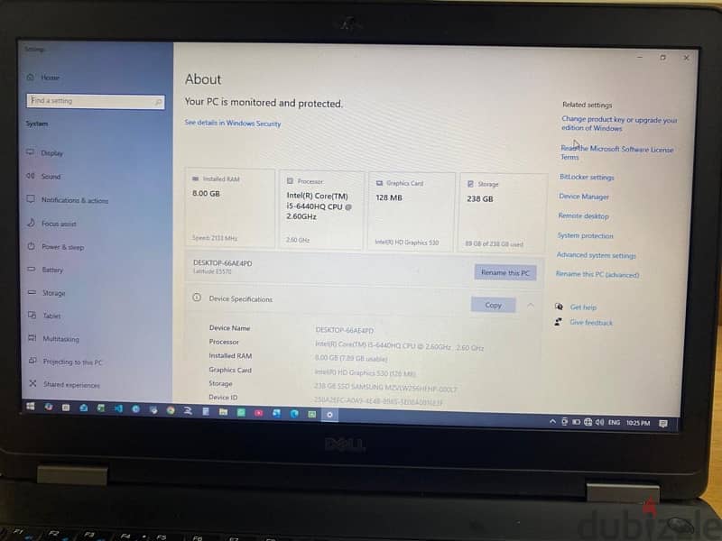 Dell Latitude E5570 6
