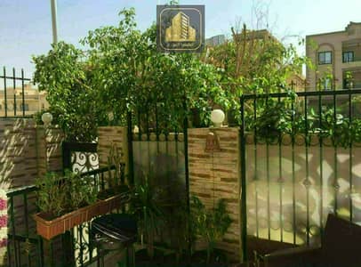 بفيلات البنفسج شقة ارضى بجاردن