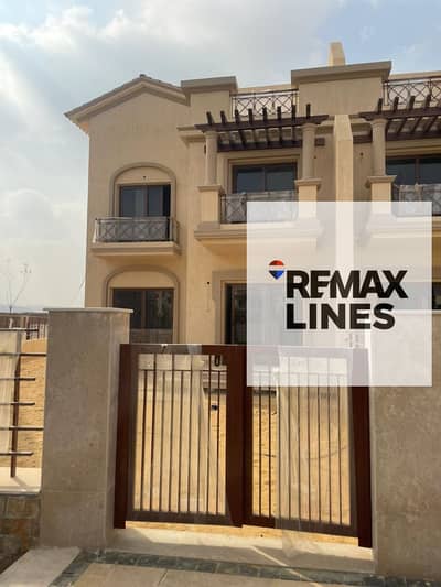 Villa e3 for sale for a total of 23 million, close to services and the Four Seasons and the Madinaty Gate 1, and close to the South Park for sale in installments in Madinaty
