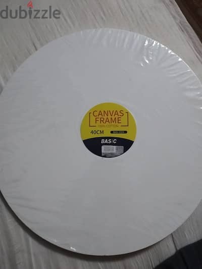 canvas frame 100% | 40CM | circle shape