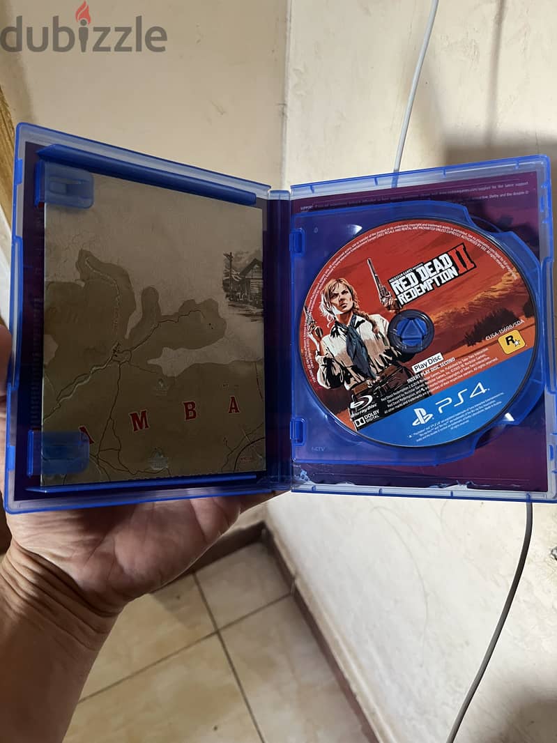 CDs red dead redemption 2 + uncharted collection 2