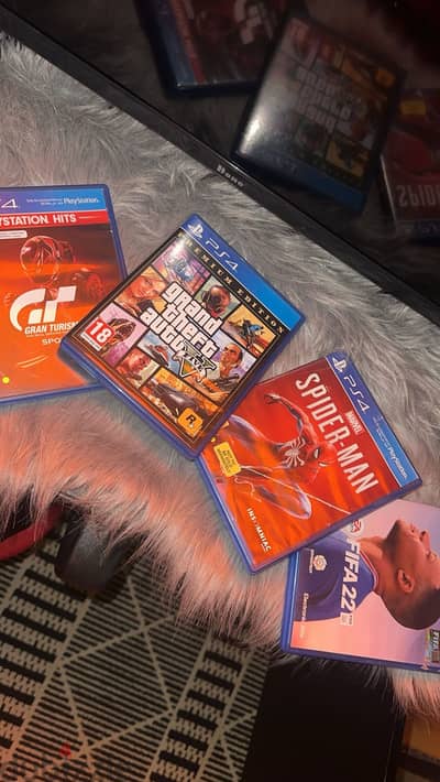 4 games playstaion 4