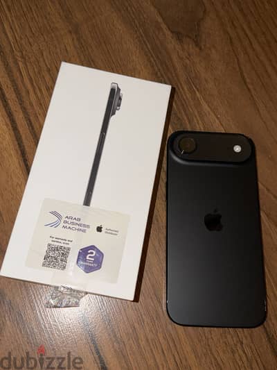 Apple - iPhone 17 Air 256g - Tradline 2 years - black - ضمان محلي