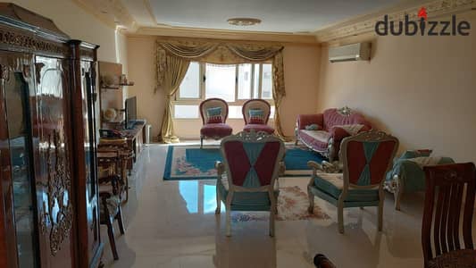 شقة مفروشة للإيجار في كفر عبدو 250 م مكيفة وفرش راقي