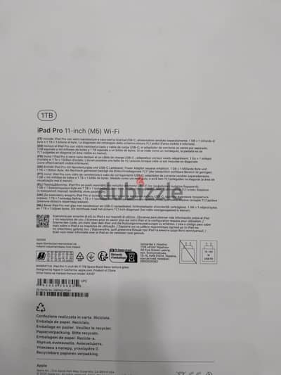iPad Pro M5 New Not Used 1 Tera With All Accessories and pencil pro 2