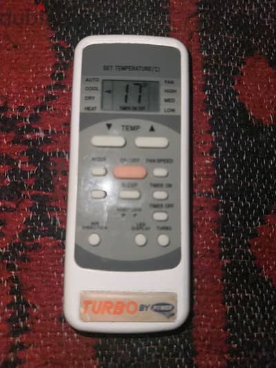 ريموت تكييف  ماركت باور تربو power ( turbo )  ( الاصلي) بحالة ممتازة