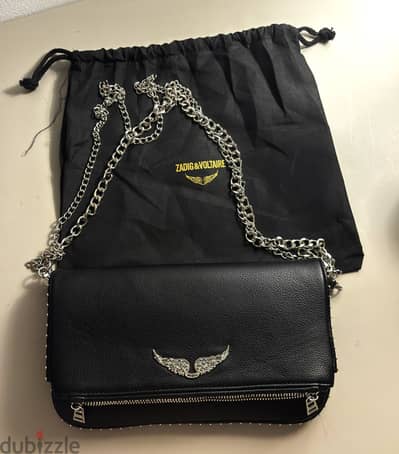 ZADIG&VOLTAIRE MEDIUM STUDDED BAG
