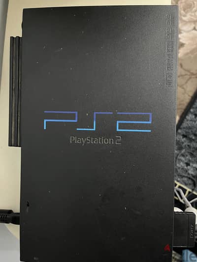 Playstation 2 معاه كل الوصلات و الدراعات