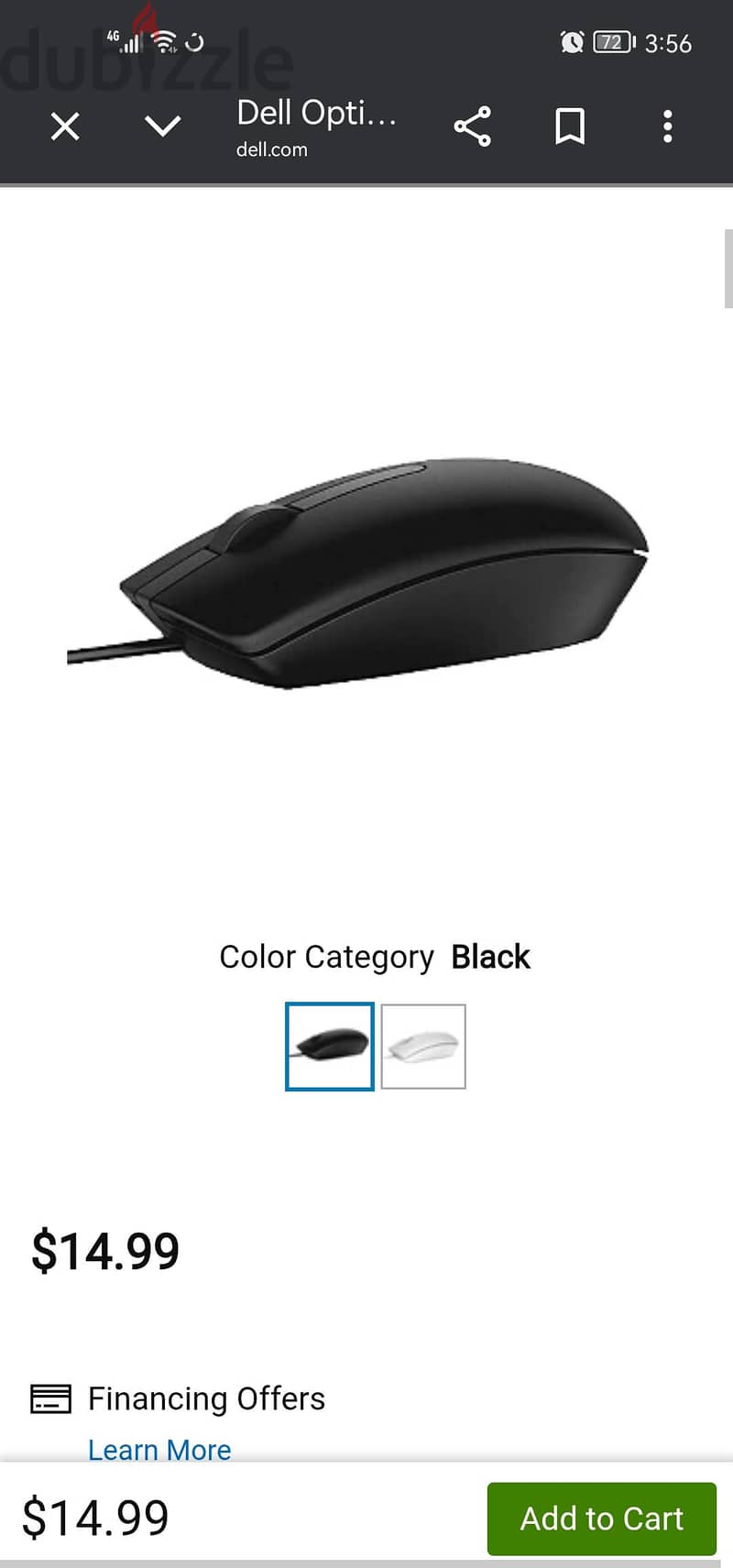 mouse MS116 DELL 5