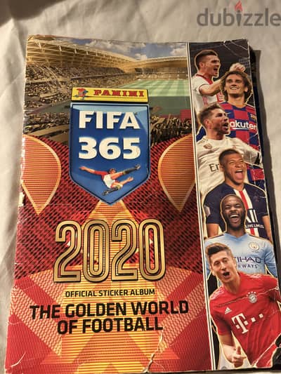 Panini 2020 Golden World of Football Official Album Fully Finished