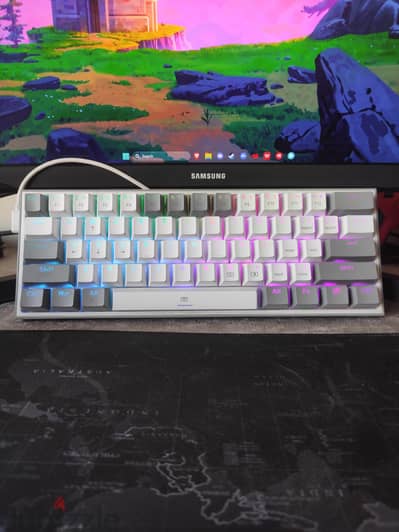 Redragon k617 FIZZ red switch keyboard