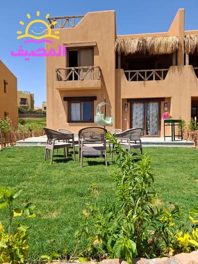 Luxury Ground Floor 4-Bedroom Chalet with Garden & Direct Pool View in Mountain View 1 Ain Sokhna – Near Telal, La Vista 6 & La Vista Topaz