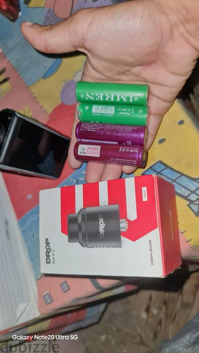 4 battery  drop rda v1.5 2 imren 2 efest Tank dl drop v1.5