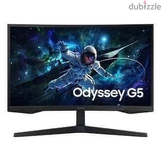 ١٣ شاشه Samsung odyssey G5 curved 2K 144 27inch