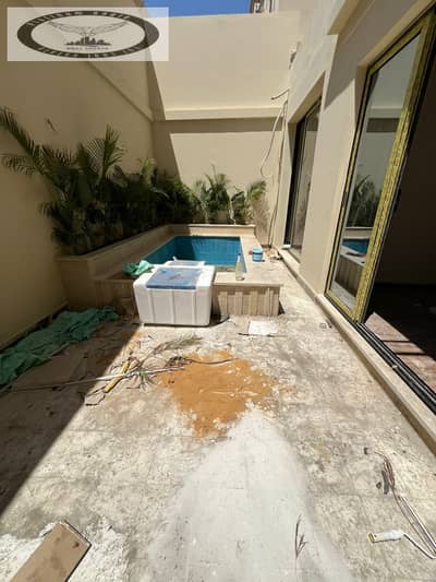 Studio apartment for sale with a swimming pool in New Cairo, Prime Location, on Mustafa Kamel Axis, Public Security Villas.  Near all services, ,