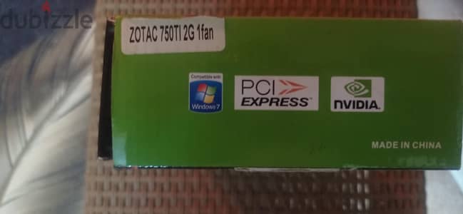 كرتونة كارت شاشه GTX750TI zotac