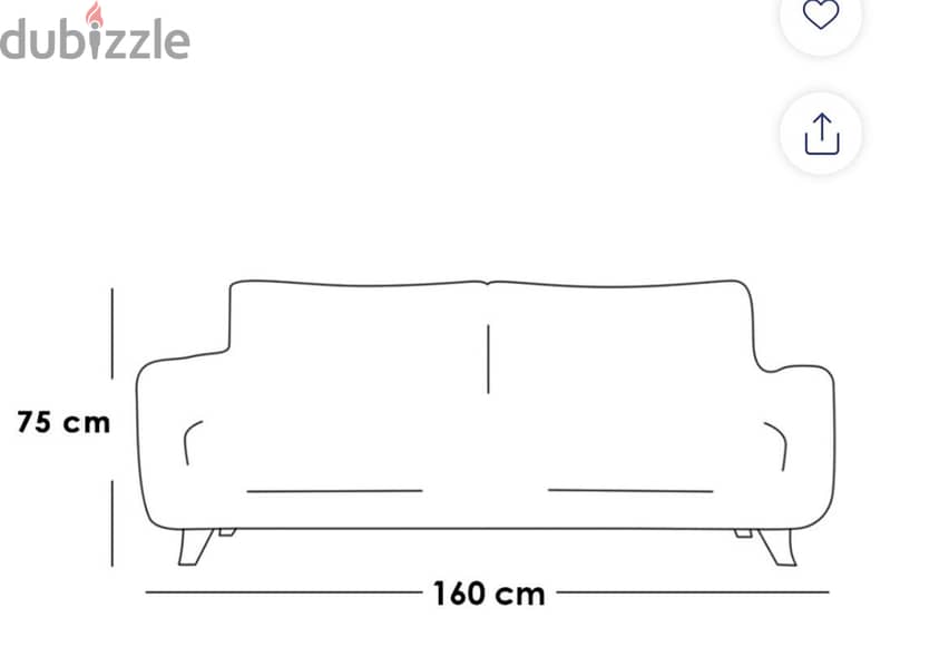 2 seater sofa 1