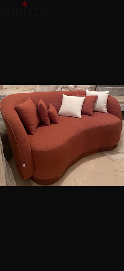 Brick Color Couch - Cassa Designs