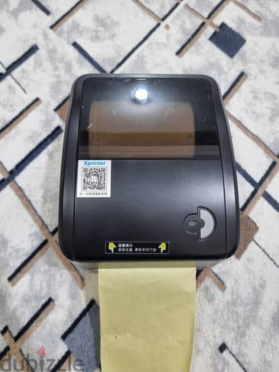 طابعة بوليصات الشحن xprinter xp-420b  (زيرو بالكرتونة + رول هدية)