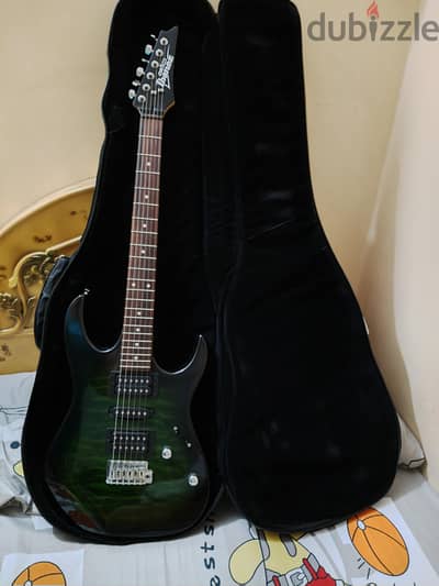 Ibanez Gio GRX70QA With Padded Gig Bag and Cable