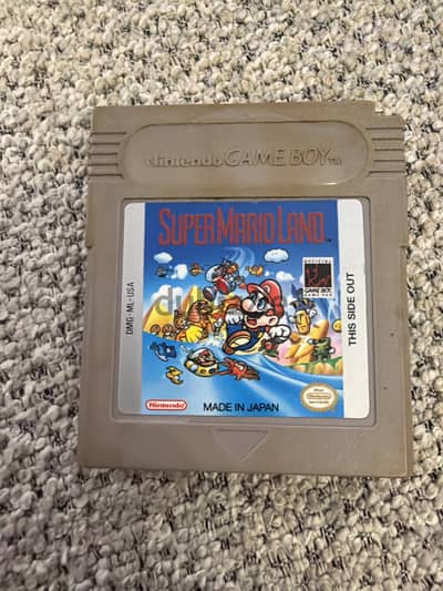 1989 game boy Nintendo cartridge