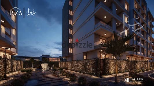 3-room apartment in Al-Thawra Al-Khadra in Sheikh Zayed with a launch discount of 7% and a starting price of a deal with a 10% down payment and installments over 8 years