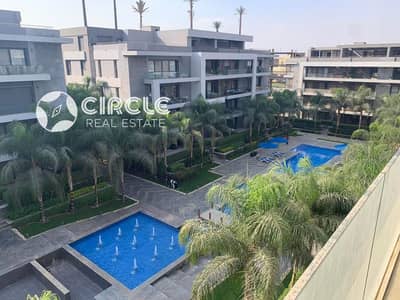 170m  Fully Finished ( Kitchen and ACs Pool and Landscape View) Penthouse for Rent 3 Bedrooms in El Patio 7 5th Settlement New Cairo near AUC