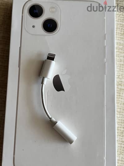 دونجل Apple Lightning to 3.5mm اصلي خلع من علبة iphone 8 plus