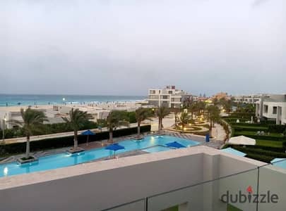 Lowest price penthouse chalet with direct pool view, immediate occupancy, fully finished, in La Vista Cascada, Ras El Hekma, North Coast (last one), i