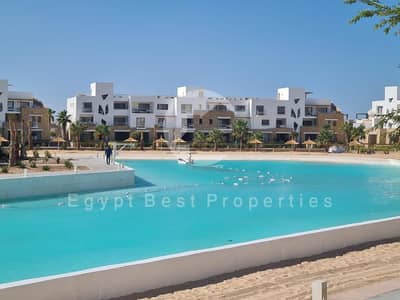 باقل سعر للبيع شاليه متشطب بسوان ليك جونه بمقدم 5% فقط