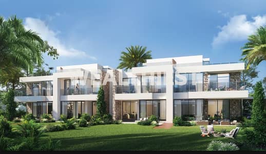 High demand Noor townhouse with wide garden view near delivery and flexible price plus 10 year installments today