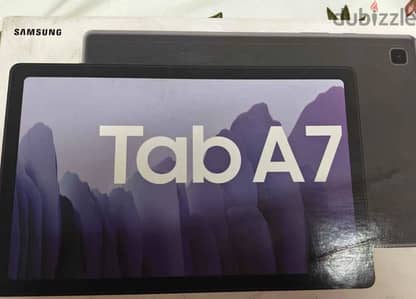Tab a7 بالكرتونة