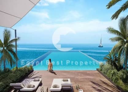 شاليه بإطلالة مباشرة على البحر بمقدم 5% وتقسيط يصل لـ10 سنين