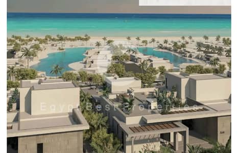 للبيع فيلا فيو عالبحر متشطبه براس الحكمه بمقدم 5%