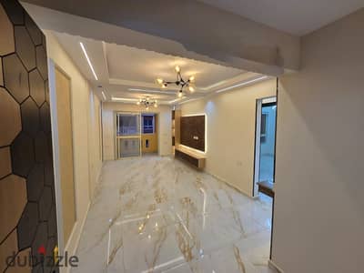 Apartment for sale in Digla Compound, first floor, parking view, ultra-super lux finish