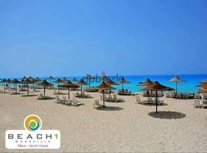 شالية للايجار بالساحل الشمالي - North Coast › Marseilia Beach 1 - مالك