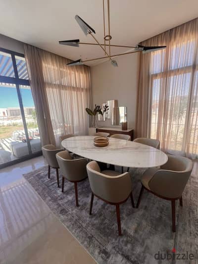 fully finished chalet with ac's for sale in the Silver Sands by ORA prime location in north coast .